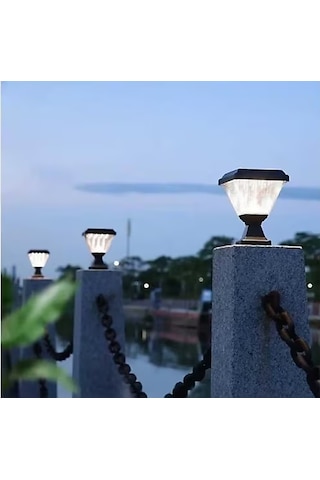 Noas Yl74 0030 S Solar Bahçe Armatür 30w 6400k Beyaz Işık