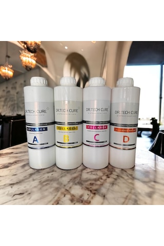 Dr.Tech Cure Prime Hydra Facial Solüsyon Seti 4 x 1 L