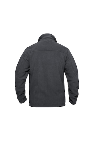 Ghassy Co. Warm Tactical Sport Multi 6 Cep Fonksiyonel Termal Polar Ceket Füme