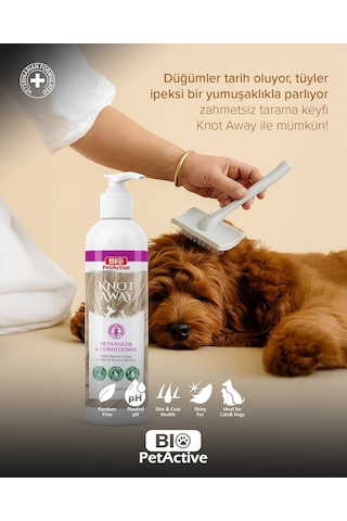 Bio Petactive Tüyleri Besleyici Dolaşıklıkları Kıtık Açıcı Köpek Tüy Kremi 250 ML