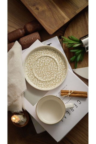 Heda Porselen Side Porselen Çay Takımı 4 Parça 2 Kişilik