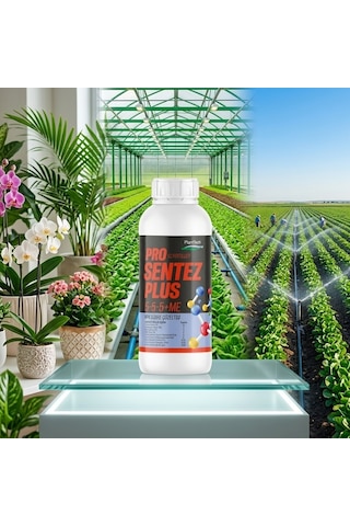 PLANTTECH Pro Sentez Plus 1 Lt Tüm Bitkiler İçin Npk Gübre Çözeltisi Sera Tarla Ve Saksı Bitki Besini