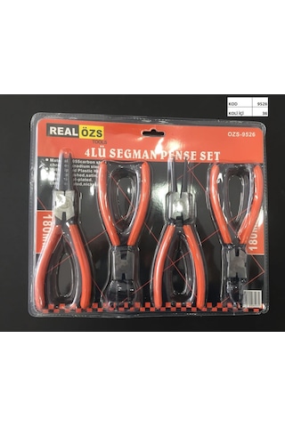 4’Lü Takım Segman Pense - Seti
