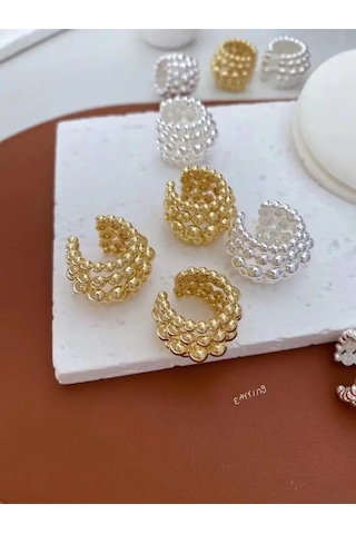 Kadın Küpe Özel Seri Boncuk Kıkırdak Küpe 001