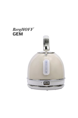 Berghoff 7950022 Gem Retro 1.7 LT Yuvarlak Su Isıtıcısı