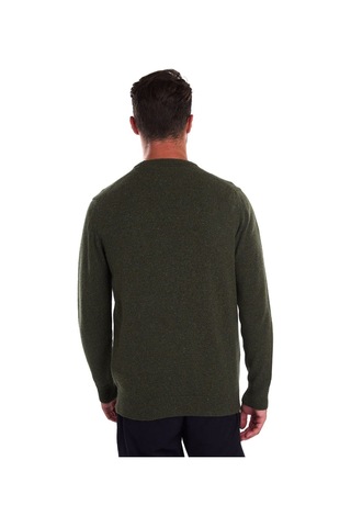 Barbour Tisbury Crew Kazak Gn91 Forest Green Yeşil