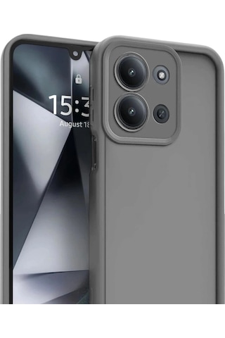 Xiaomi Redmi 15c 4g Viera Silikon Gri