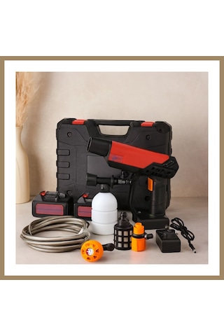 Kahveci.store Şarjlı Araç Yıkama Makinesi 135w 19000rpm 21v 12000mah 22