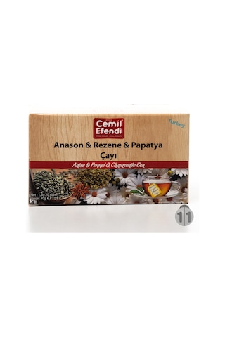 Cemilefendi Anason Rezene Papatya Süzden Poşet Çay 20'li