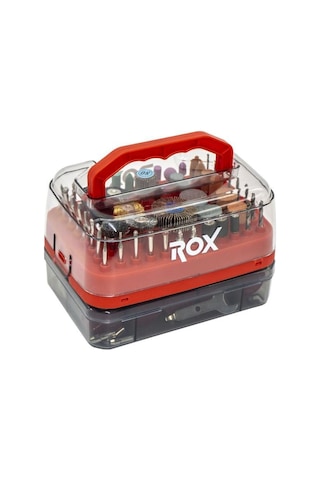 Rox 0097 Hobi Gravür Mini Aksesuar Seti 316 Parça Dremel Uyumlu
