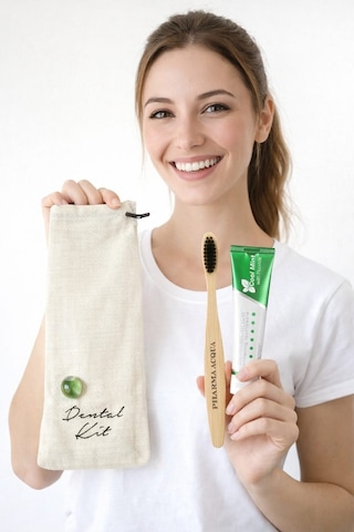 Dental Kit - Opalescence Cool Mint Beyazlatıcı Diş Macunu 28 Gr + Bambu Diş Fırçası