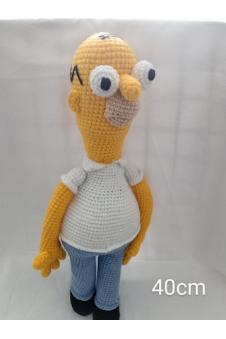 Amigurumi Simpson Baba Oyuncak