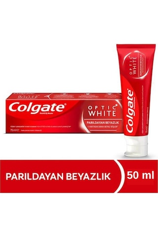 Colgate Optic White Parıldayan Beyazlık Beyazlatıcı Diş Macunu 50 ML