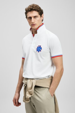 Lufian Gavin Smart Erkek Polo T-shirt 111040244 Ekru
