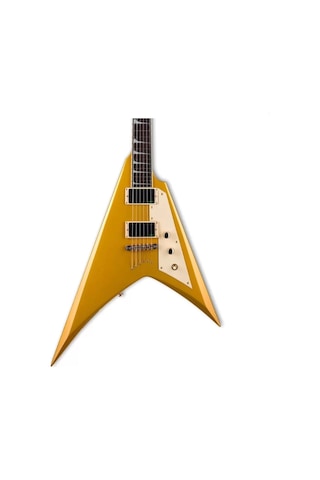 Esp Ltd Kirk Hammett Signature Kh-v Metalik Gold Elektro Gitar