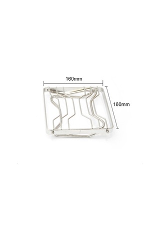 Mufunye Taşınabilir Çelik Kuruşak Kamp Mangalı - Isı Dayanıklı, Kolay Kurulum, Piknik/doğa Yemeği Izgarası Çok Renkli