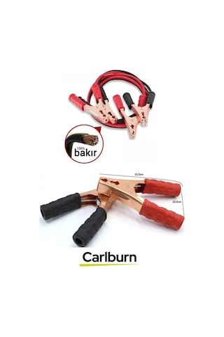 Özel Kalın Taşıma Çantalı %100 Bakır Kalın Kablo 1000 Amper Güçlü Oto Akü Takviye Hızlı Şarj Kablosu