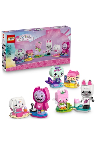 LEGO® Gabby’s Dollhouse Gabby’nin Parçalarla İnşa Edilen Kedi Arkadaşları 11215 - 6 Yaş ve Üzeri için Oyuncak Yapım Seti (324P)