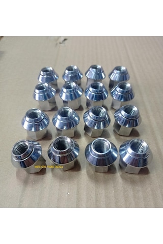Courier Bijon Somunu Takımı Yüksüklü 16 Adet M12 X 1.5 19Mm