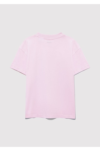 Mavi Loose Pembe Kız Çocuk T-shirt M7610312-8695 Pembe