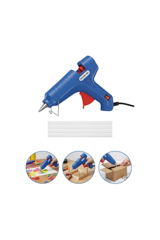 Gld-spt- Pratik Kullanımlı 60 W Silikon Tabancası 11 Mm Silikon Uyumlu 5 Silikon