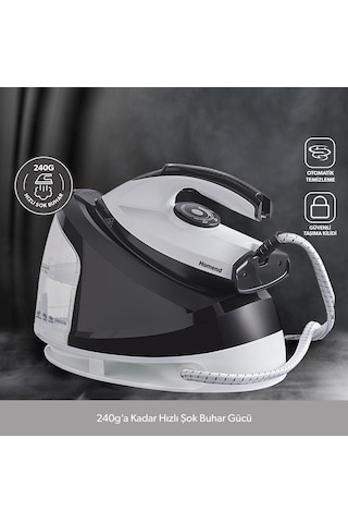 Homend Steamwork 1167H 2400 W Buhar Kazanlı Ütü