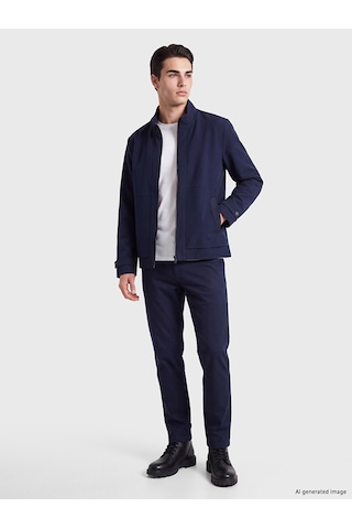 Lcwaıkıkı Classic Lacivert Regular Fit Dik Yaka Erkek Ceket