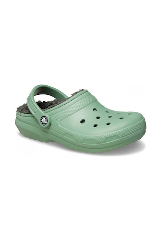 Crocs Classic Lined Clog Erkek Terlik - Yosun Yeşil