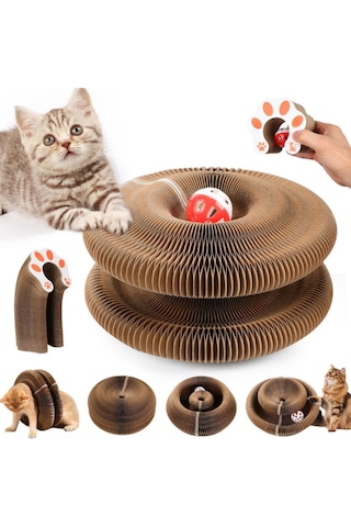 Akıllı Kedi Tırmalama Ve Oyun Yatağı