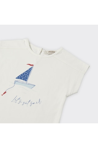 Panço Kız Çocuk Baskı Detaylı T-shirt 2411gb05036-4461 001