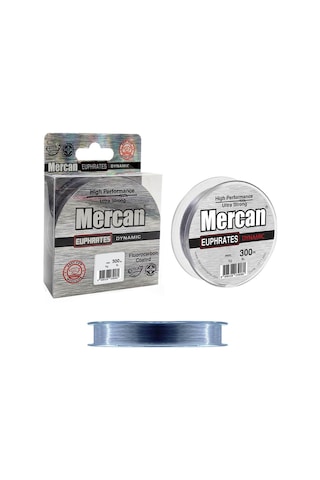 Mercan Euprates Dynamic Gümüş Gri (300 M) Makara Misina