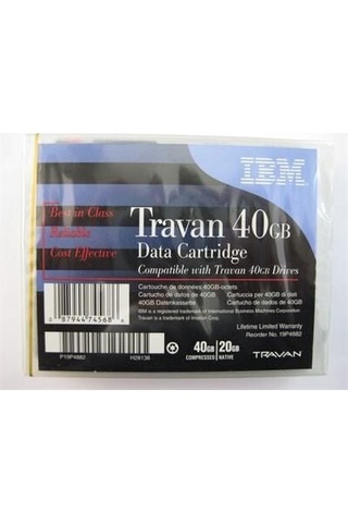Ibm 19p4882 Travan Tr-7 Ns40, 20gb/40gb, 228m Data Kartuş T1753