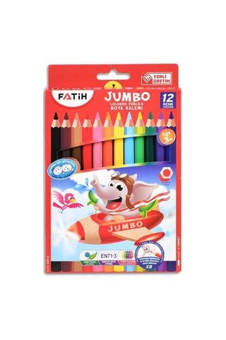 12 Li Tamboy Kuru Boya Çok Renkli