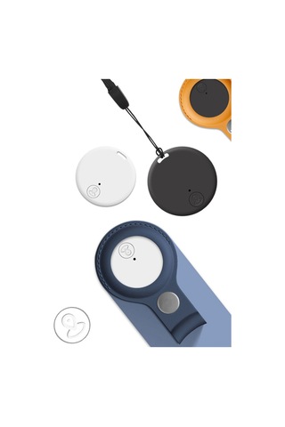 Geeroyoo Mavi Dairesel Bluetooth 5.0 - İki Yönlü Alarm, Akıllı Konum Belirleme, Anahtar/ev Eşyaları Kayıp Engelleme