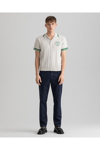 Gant Hallden Erkek Lacivert Slim Fit Pantolon DÜZ 1500038.410 Lacivert