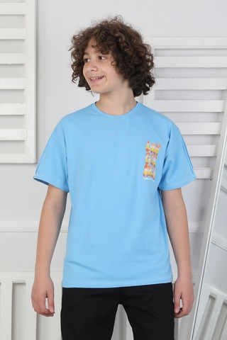 Crassi Erkek Çocuk T-shirt Mavi