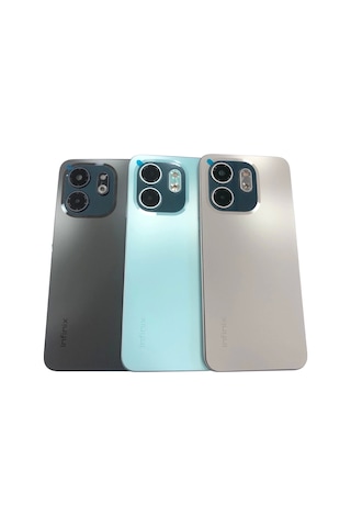 İnfinix Smart 9 X6532 Kasa Arka Kapak Pil Kapağı Siyah