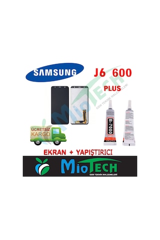 Samsung Uyumlu Galaxy J610 J6 Plus Lcd Ekran Dokunmatik Ürün-Siyah