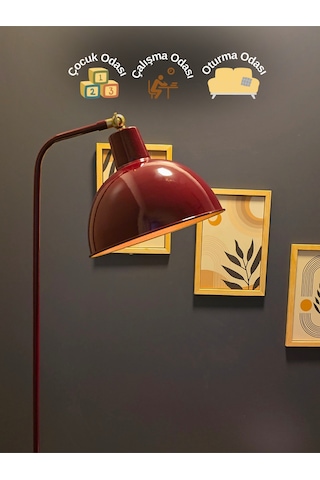 Dolce Bordo Lambader Hareketli Başlık Modern Dekoratif Metal ... Bordo