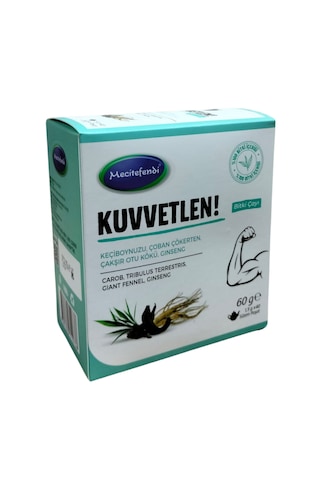 Mecitefendi Kuvvetlen Bitki Çayı Süzen Poşet 40'lı