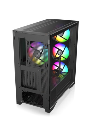 Raijintek Agos Max Black Ms4 4xargb Fanlı Type-c E-atx Bilgisayar Kasası 0r20b00261