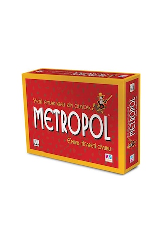 Metropol Emlak Ticareti Oyunu Monopoly Klasik Oyunun Yerli Versi Metropol Emlak Ticareti Oyunu Monopoly Klasik Oyunun Yerli Versi