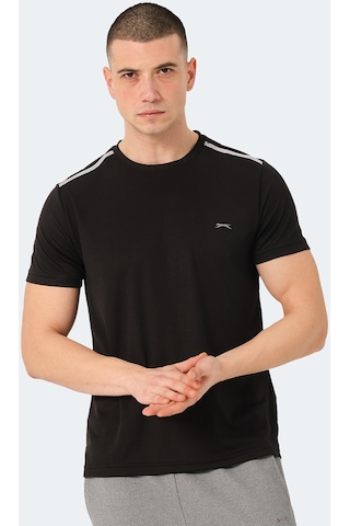 Slazenger READ IN Erkek  Siyah Tişört