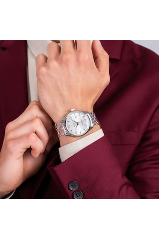 Atlantic 51752.41.25sm Erkek Kol Saati Gümüş