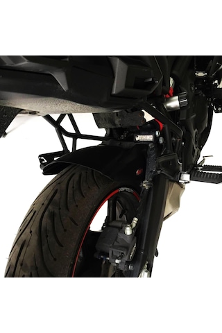 GP Kompozit Kawasaki Versys 650 2009-2017 Uyumlu Arka Çamurluk Siyah