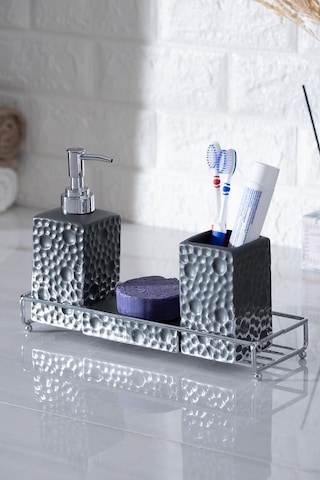 Acar Odeon 4 Parça Banyo Seti Renkli