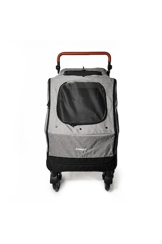 Zampa Stroll Kedi & Köpek Arabası Gri 69x81x110cm