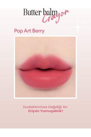 Clıo Butter Balm Crayon 008 Pop-art Berry 08