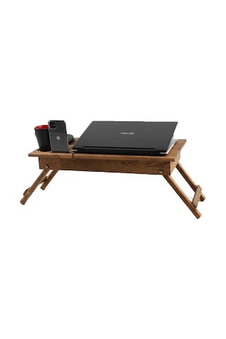 Keyiftepsisi-ahşap Laptop Masası - Çalışma Masası - Laptop Sehpası