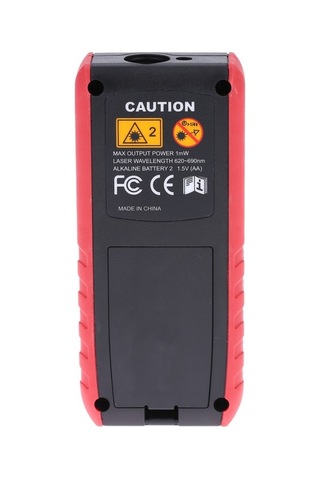 Besthome1 40 Metre Taşınabilir Lazerli Mesafe Ölçer, Alan/hacim Hesaplama, Açı Göstergesi, Yüksek Hassasiyetli Kullanıcılar İçi